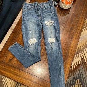 Super Hi-Rise Ripped Jeans